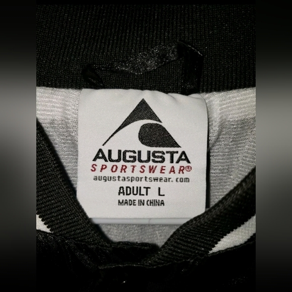 NWOT Agusta Sportswear Cesears Entertainment Satin Jacket LARGE - Picture 7 of 8